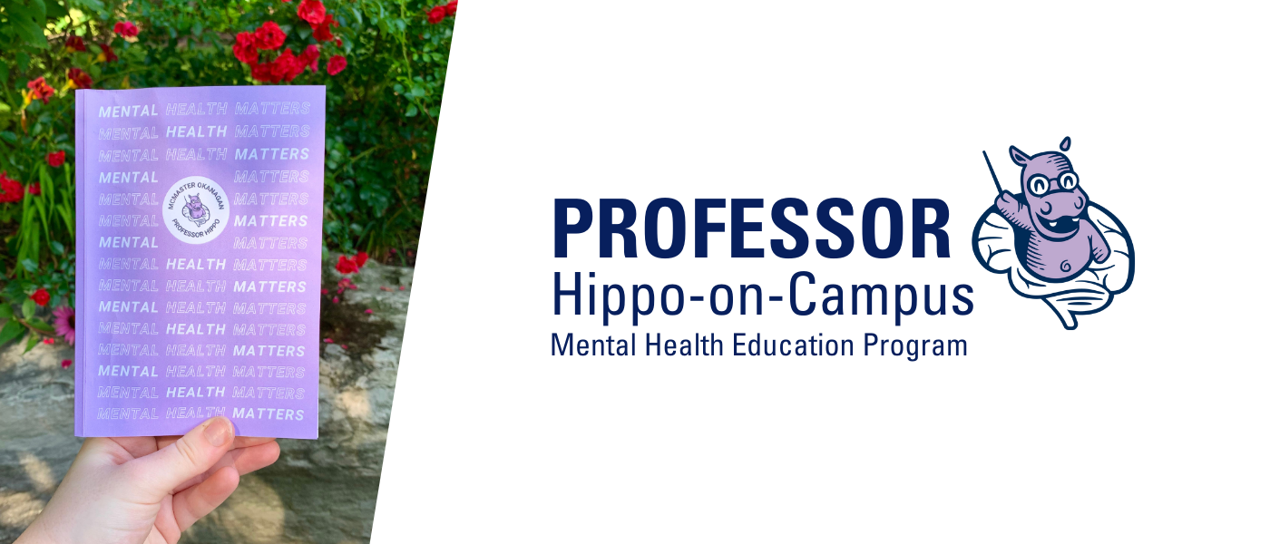 Professor Hippo-on-Campus logo and journal.