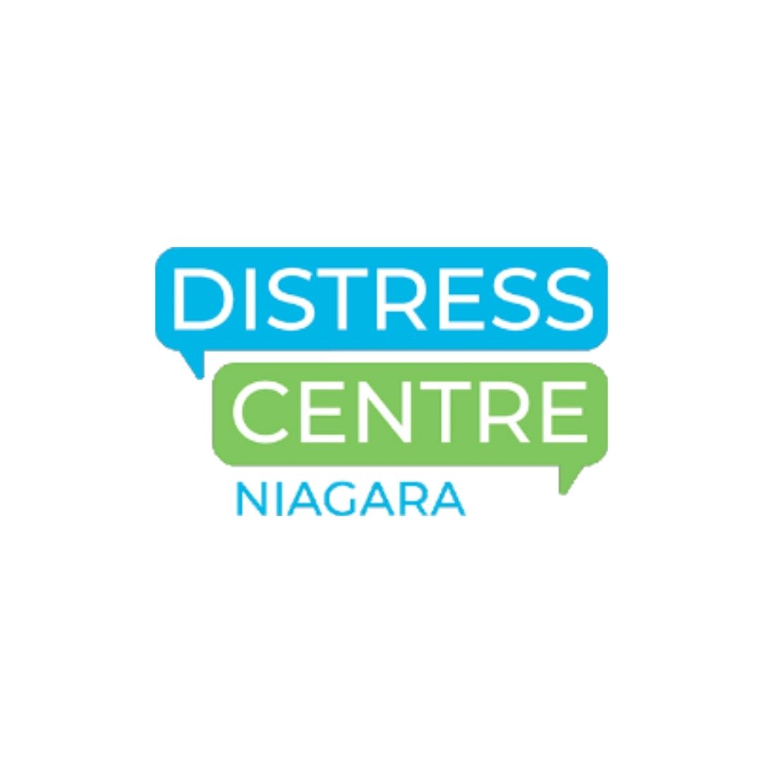 Distress Canada Niagara logo.