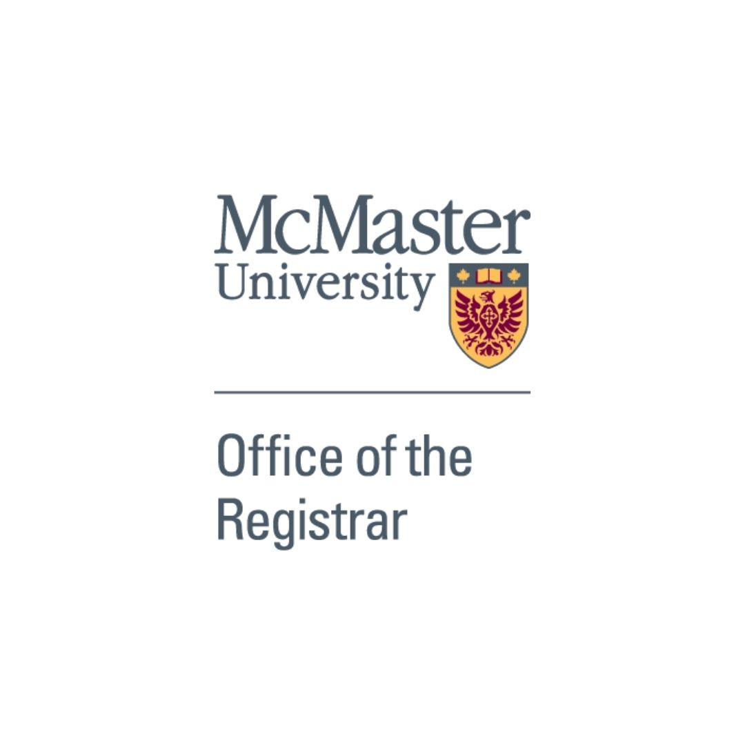 McMaster Office of the Registrar logo.