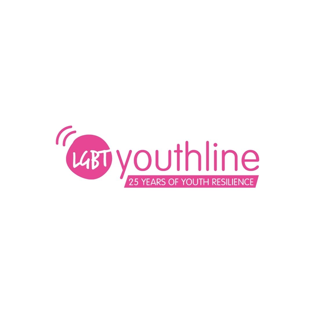 LGBT Youthline logo.