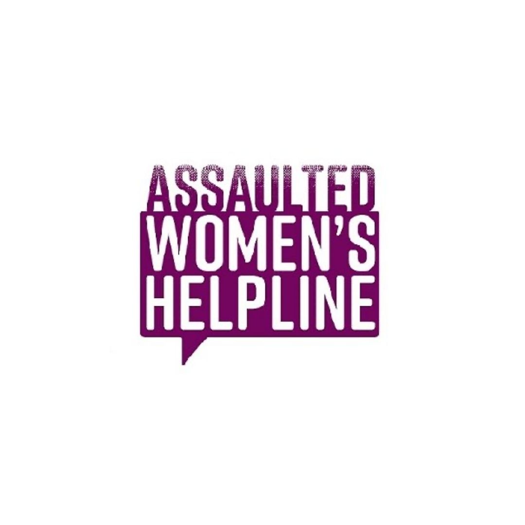 Assaulted Women's Helpline logo.