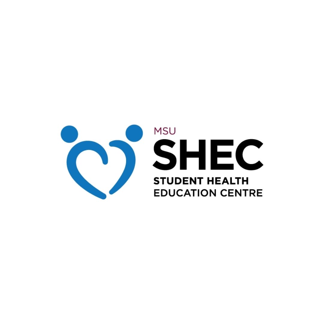 MSU Student Health Education Centre (SHEC) logo.