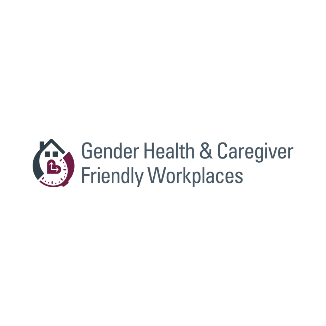 Gender, Health and Caregiver-Friendly Workplaces logo.