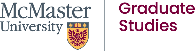 McMaster Graduate Studies logo.