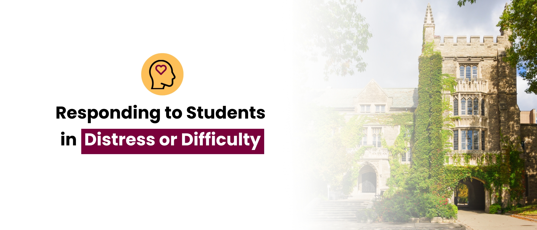 Responding to Students in Distress or Difficulty.